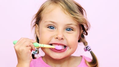 دندان درد کودک و درمان خانگی