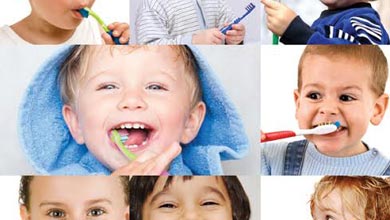 بهداشت دهان و دندان برای کودکان در سنین مختلف