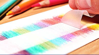 12 ترفند نقاشی با مداد رنگی