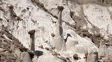 جاذبه طبیعی صخره های متعادل در یوتا امریکا