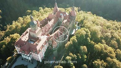 تصاویر زیبا و دیدنی از قلعه ksiaz در لهستان