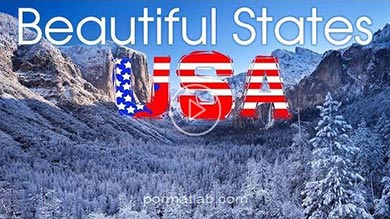 با 10 کشور زیبا از ایالات متحده امریکا آشنا شوید