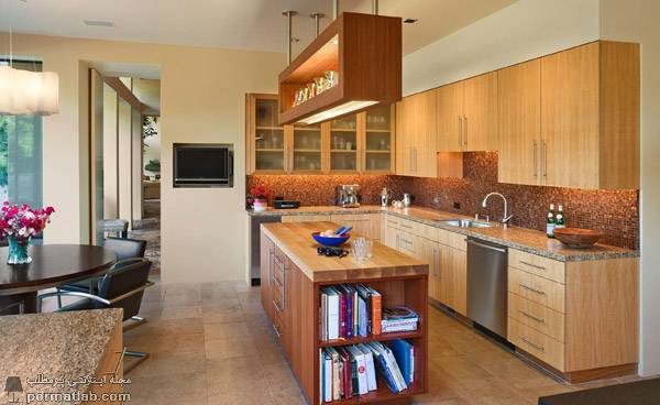 مدل قفسه کابینت، ۱۰ ایده برای یک آشپزخانه تمام عیار!