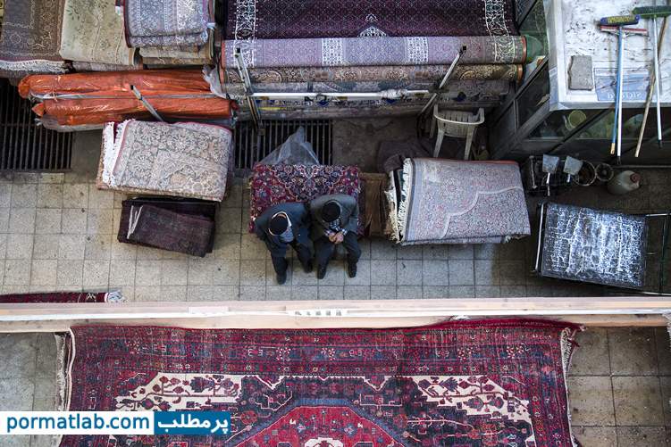 بازار فرش در همدان