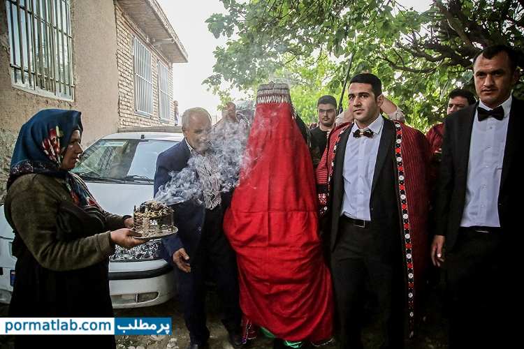 مراسم عروسی سنتی در لائین از توابع شهرستان کلات