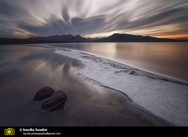 دریاچه ارومیه از دریچه دوربین بردیا سعادت