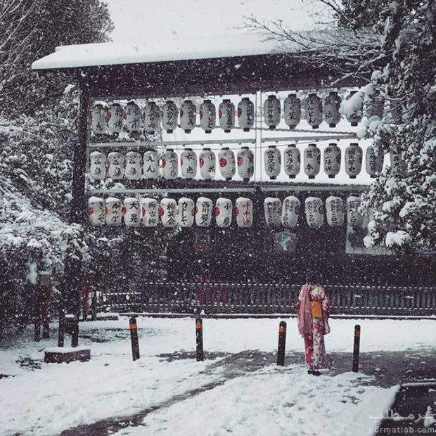 کیوتو سرزمین عجایب در فصل زمستان