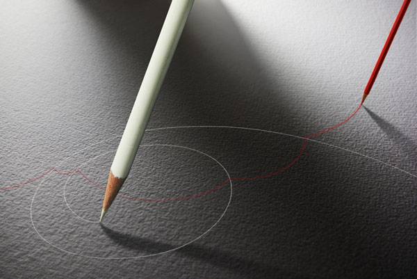 سوژه های خلاقانه ساده از مداد و کاغذ
