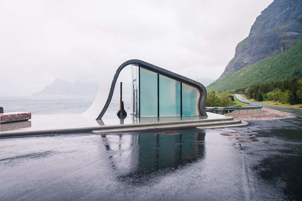 زیباترین توالت عمومی جهان در نروژ