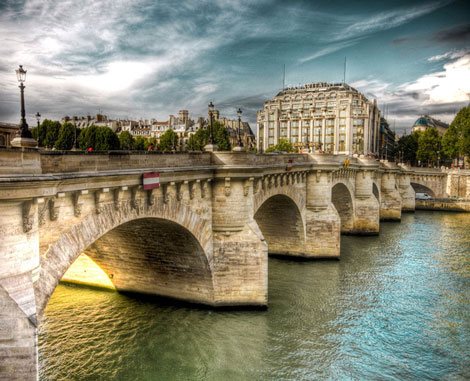 پونت نوف قدیمی ترین پل در پاریس